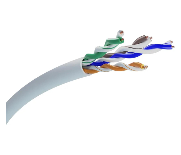 ExtraLink CAT5E UTP (U/UTP) V2 Wewnętrzny Kabel sieciowy 50M - 1543917 - zdjęcie